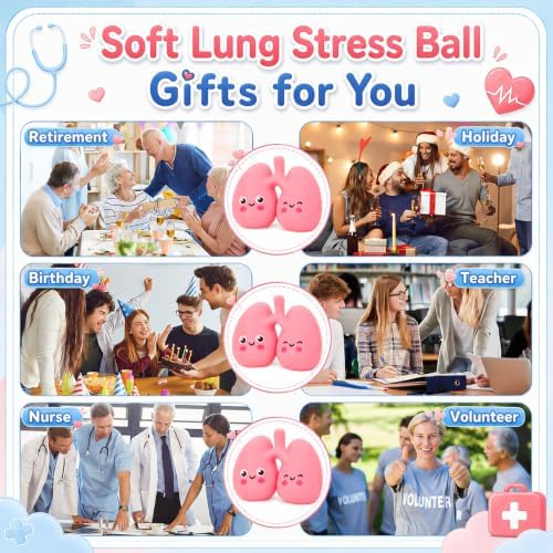 Thenshop 20 Pcs Respiratory Care Week Gifts Bulk for Respiratory Therapist