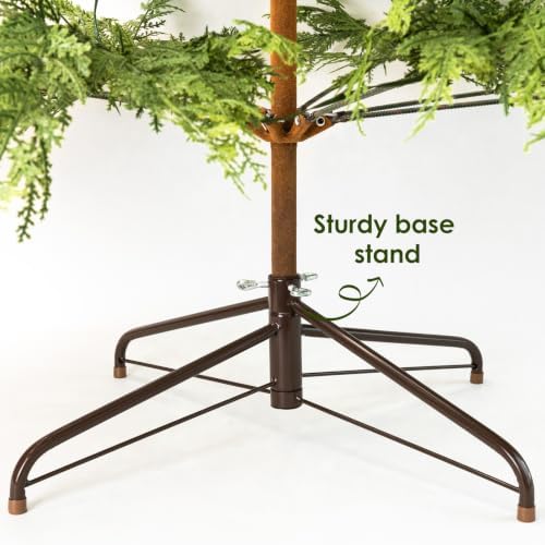 Christmas Tree - 9 Ft Pre-Lit Twinkle Artificial Cypress Tree