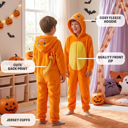 Get Trend Pokemon Halloween Costume One-Piece Pajamas for Kids, Loungewear