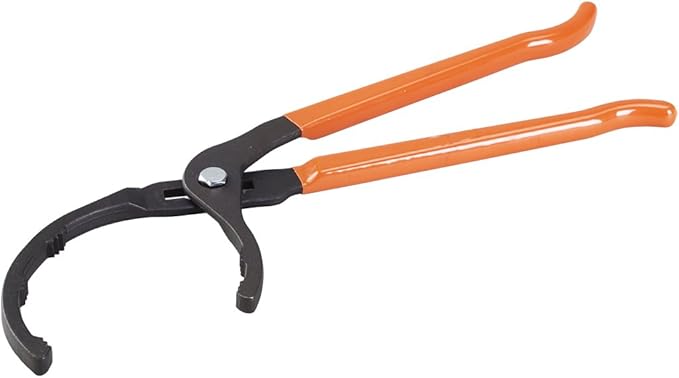OTC 4561 Heavy-Duty Adjustable Oil Filter Pliers - Compatible with Oil Filters from 3-3/4" to 7" in Diameter