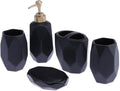 Soap Dispenser Wall-Mounted Black Shower Gel Box Household Hand Sanitizer Press Bottle Suitable for Bathroom and Kitchen Hotel