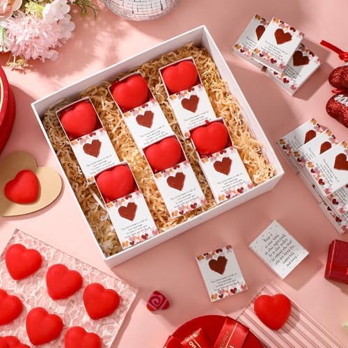 24 Sets You are Loved Gifts Pocket Hug Hearts with Boxes