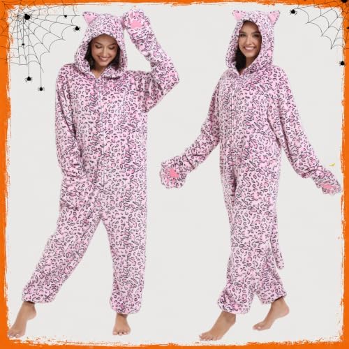 Adult Onesie Pajamas Animal One Piece Costume Halloween Cosplay for Women Men