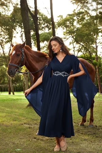 Scarlet Darkness Women's Renaissance Costume V Neck Medieval Fairy Dresses