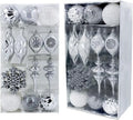 Valery Madelyn 50ct Christmas Tree Decorations Ball Ornaments Set