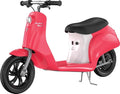 Razor Pocket Mod Classic Miniature Euro-Style Electric Scooter for Ages 8+, Vintage-Inspired Design, High/Low Speed Switch, Up to 80 Minutes Ride Time