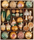 Valery Madelyn 55ct Fall Ornaments Shatterproof Tree Decorations for Home