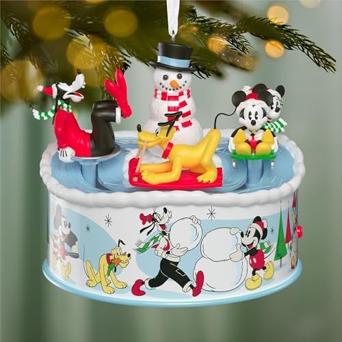 Hallmark Keepsake Disney Christmas Ornament (Mickey and Friends Sledding)
