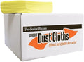 Monarch Brands Treated Yellow Dust Cloth 13"x17" 10-50 Packs/case, Heavy Weight dusters