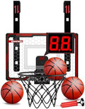 HopeRock Indoor Basketball Hoop for Kids, Mini Hoop Over the Door