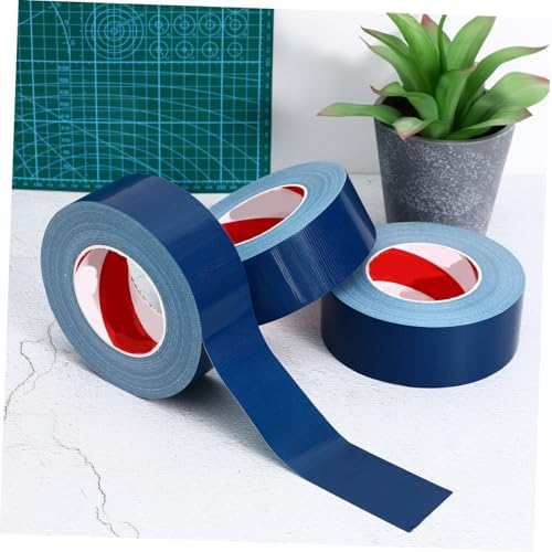 Heavy Duty Duct Tape 3 Rolls 50mm X 5m Blue for Pipes