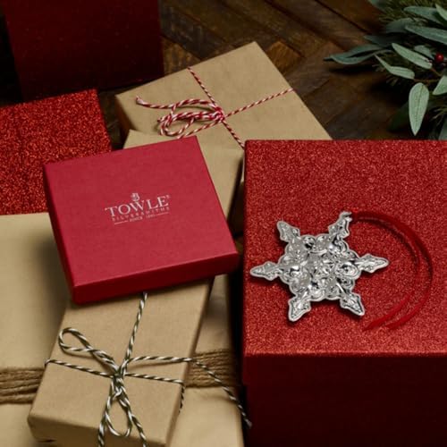 Towle Annual 2026 Sterling Silver Old Master Snowflake Ornament 37th. Edition