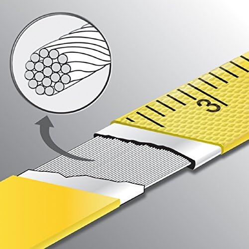 Komelon 6611 Open Reel Fiberglass Tape Measure, 100-Feet (Pack of 5)