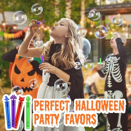 300 PCS Halloween Bubbles Bulk, Halloween Party Favors, Goodie Bag Fillers