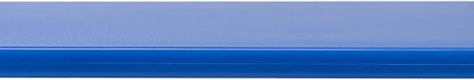 Winco 12" x 18" Blue Heavy-Duty Cutting Board (Set of 6) | Dishwasher safe, Stain resistant, Minimizes dulling, Great for Charcuterie, Cheese, Appetizers and Buffet Displays
