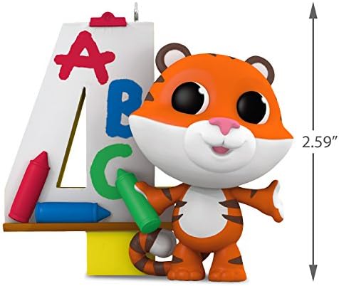 Hallmark Keepsake Christmas Ornament, Toddler I Am Four! Child's 4th Year Age Series