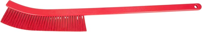 SPARTA Plastic Narrow Radiator Brush for Dusting Between Radiators, Vents, And Ducts, 24 Inches, Red, (Pack of 6)