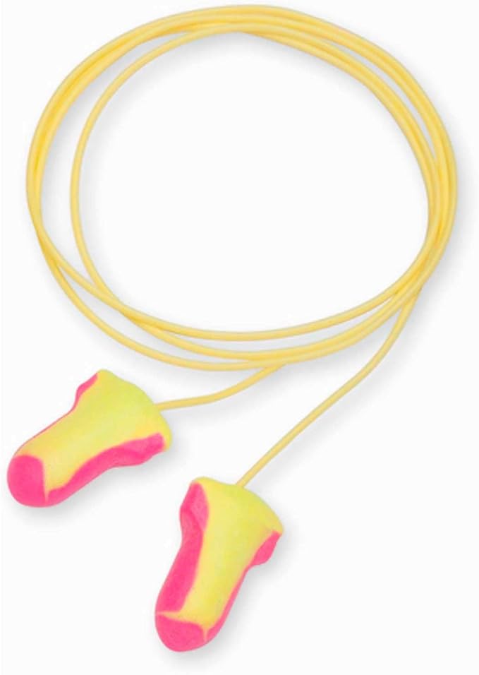 Howard Leight by Honeywell Laser Lite Earplugs with Cord - Hearing Protection
