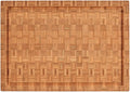 Cuisinart 17" Reversible End Grain Bamboo Cutting Board Embedded Handles