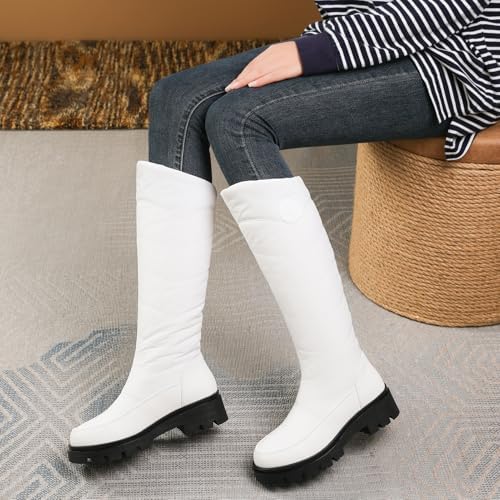 Women's Snow Boots Knee High Warm Winter Shoes