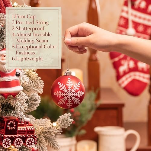 Valery Madelyn 155ct Christmas Ball Ornaments Tree Decorations Set