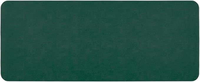 TYUU Bathroom Mat Quick Dry, Bathroom Rugs Non Slip Washable Thin Absorbent Bath Mat Fits Under Door Bathroom Floor Mat Perfect for Bath, Shower, or Sink 24"x60" Dark Green