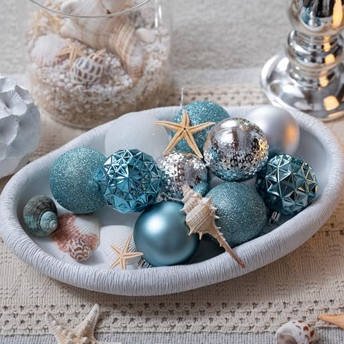 Valery Madelyn 50ct Christmas Tree Decorations Ball Ornaments 2.36 Inches
