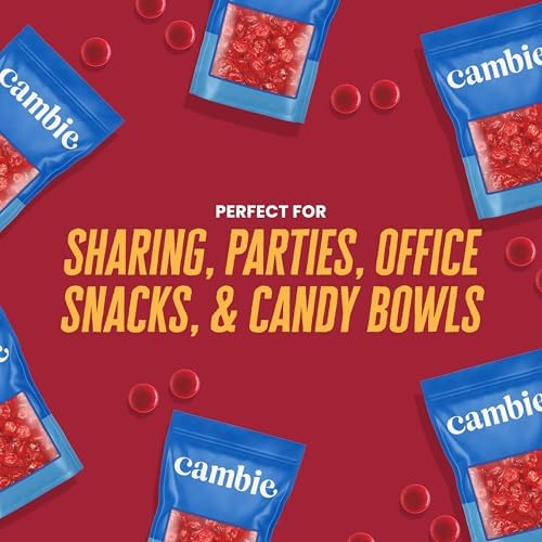 Cambie Cinnamon Candy - 2 lbs of Individually Wrapped Cinnamon Hard Candy
