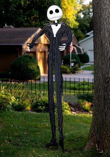 Disney The Nightmare Before Christmas Jack Skellington Light Up Full Size Poseable Hanging Character Decoration