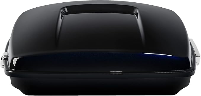 Razor Motorcycle Trunk W/Latch Key Fit For Harley 2014-2025 Touring CVO Road King Street Glide Electra Glide Ultra Limited Pack Mako Shark Fade