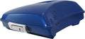 5.5" Razor Motorcycle Trunk W/Latch Key Fit For Harley 2014-2025 Touring CVO Road King Street Glide Electra Glide Ultra Limited Pack Electric Blue