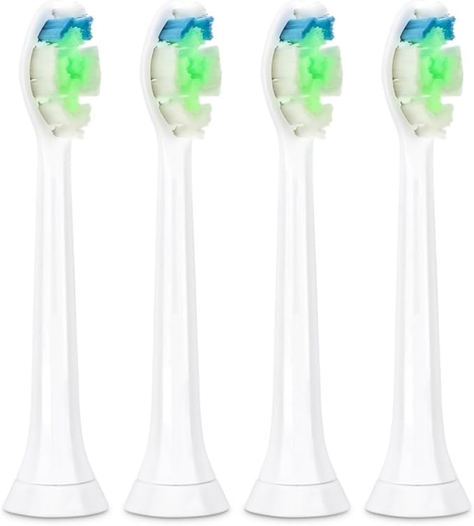 Toothbrush Heads Standard Replacement Brush Heads Advanced Cleaning for Stain Removal & Whiter Teeth Electric Toothbrush(CF064B1)