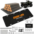 47”x110”Heavy Duty Drag Sled with 1/8 Inch HDPE,Net &Ground Stakes Included