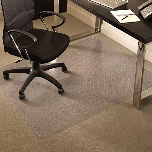 ES Robbins Extra High Pile Carpet ChairMat, Square 72"x72" Straight Edge
