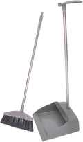 Supple Bristle Broom Dustpan Set Long Handle Home Cleaning Accessories Dustpan Long Handle Household Brooms Style