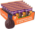 RUSSELL STOVER Halloween Dark Chocolate Marshmallow Pumpkin, 1.3 oz. (Pack of 18) - Bulk Halloween Candy