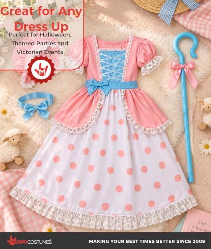Morph Costume Pastel Shepherdess Dress Costume Girls