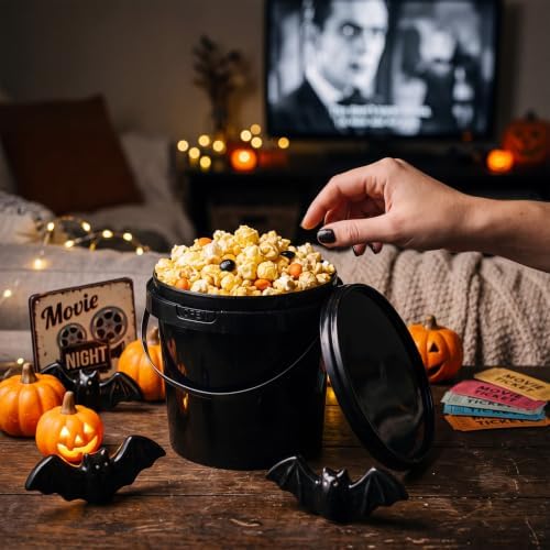 Funnymoom 20 Pack 24 oz Halloween Trick or Treat Candy Buckets for Parties