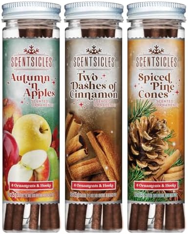 Scentsicles Autumn n Apples, Two Dashes of Cinnamon, Spiced Pine Cones