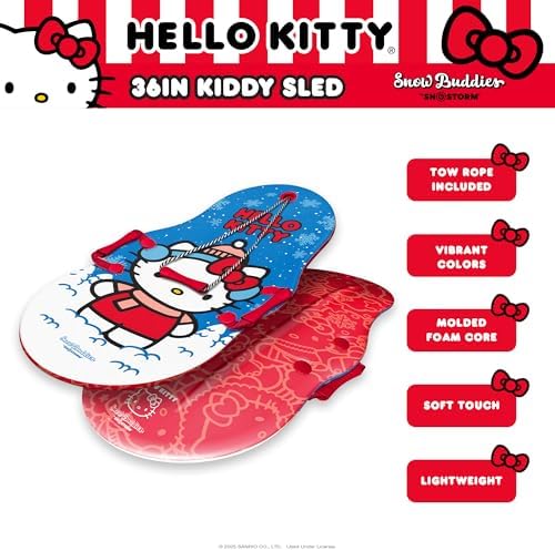 SNO-Storm Hello Kitty Snow Buddies by SNO-Storm 36in Sled