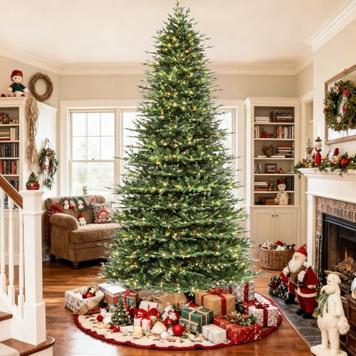 Hykolity 12 ft Christmas Tree with Realistic PE Foliage