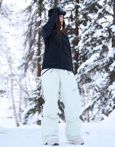 Womens Mens Ski Pants 3L Snowboard Snow Pants Insulated