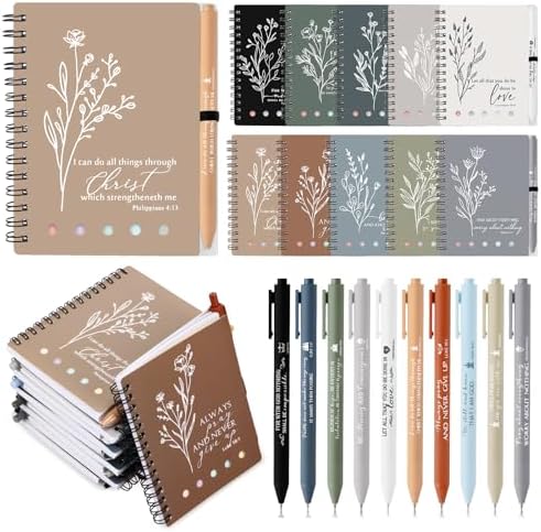 Resurhang Christian Gift Bulk for Women with Notes, Boho Color, 40 Pcs