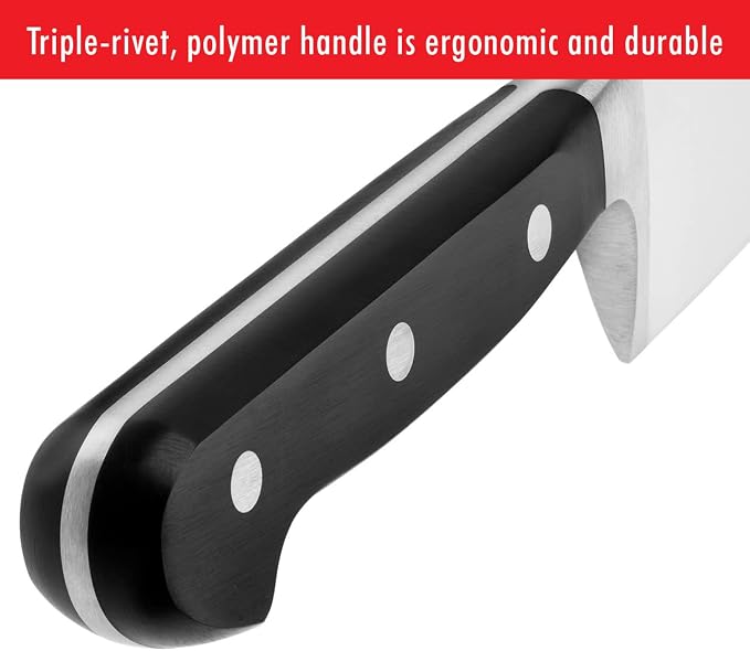 ZWILLING Professional S 8-inch Razor-Sharp German Chef's Knife, Made in Company-Owned German Factory with Special Formula Steel perfected for almost 300 Years, Dishwasher Safe