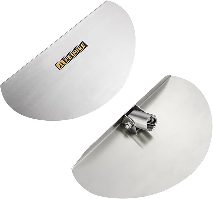 Stainless Steel Culvert Cleaning Hand Tool, For cleaning a 10" diameter culvert pipe, this size designed for culvert pipes with 10" I.D (handle is NOT included) Tool is 8 1/2" wide