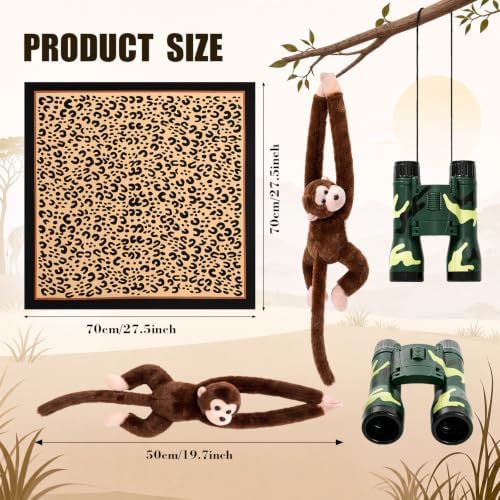 5 Pcs Safari Costume for Women Halloween Cosplay Outfit