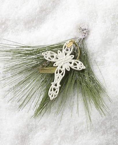 Lenox 2026 Snow Fantasies Cross Ornament