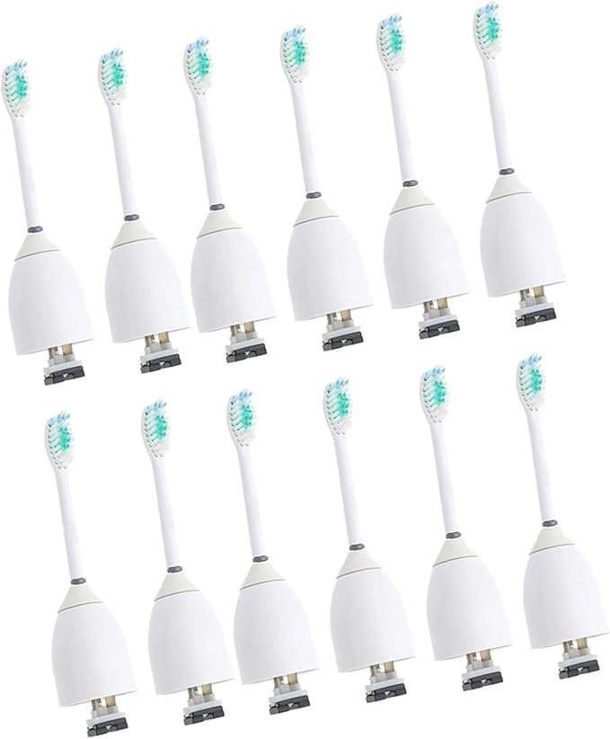 HX7001 Replacement Electric Toothbrush Heads Compatible for Philips HX5551 HX5251 HX5451 Sonicare E-Series(10 Pcs)