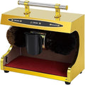 Automatic Shoe Polisher Machine, Electric Shoe Cleaner with Double Combination Brush, Portable Dust Removal Polishing Kit for Leather Shoes, Hotel Commercial Use