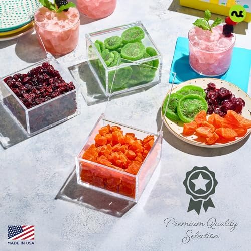 NUT CRAVINGS - Dried Fruits Acrylic Tower (3 Tier Assortment)